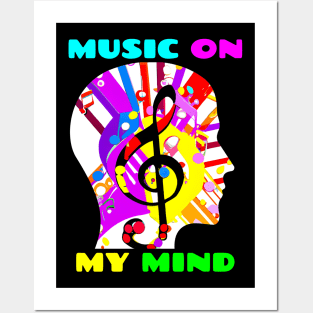 Music On My Mind Posters and Art